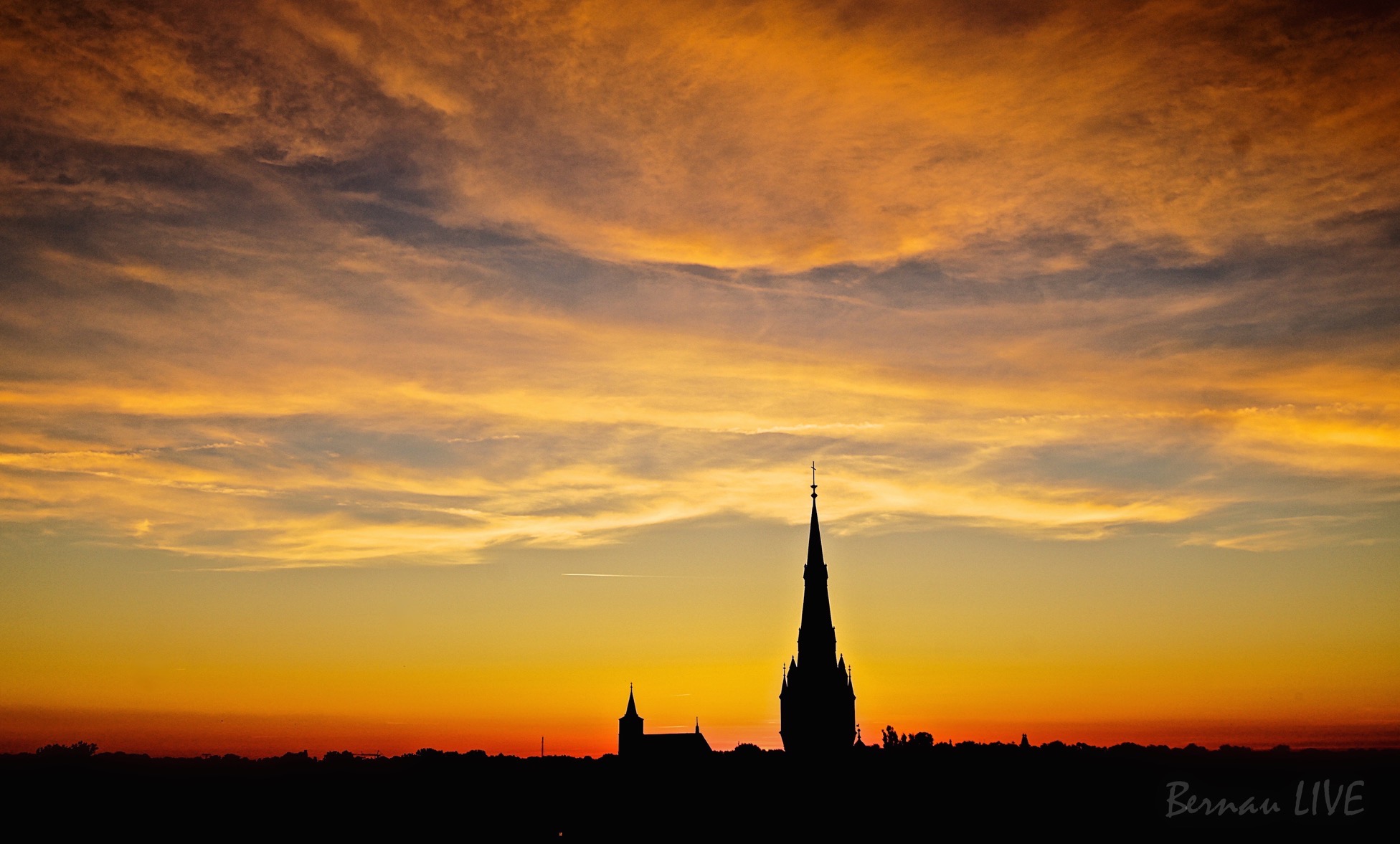 Sonnenuntergang Bernau, Bernau, Abend, Sonne, Bernau LIVE, Sommer, Wetter, Natur,
