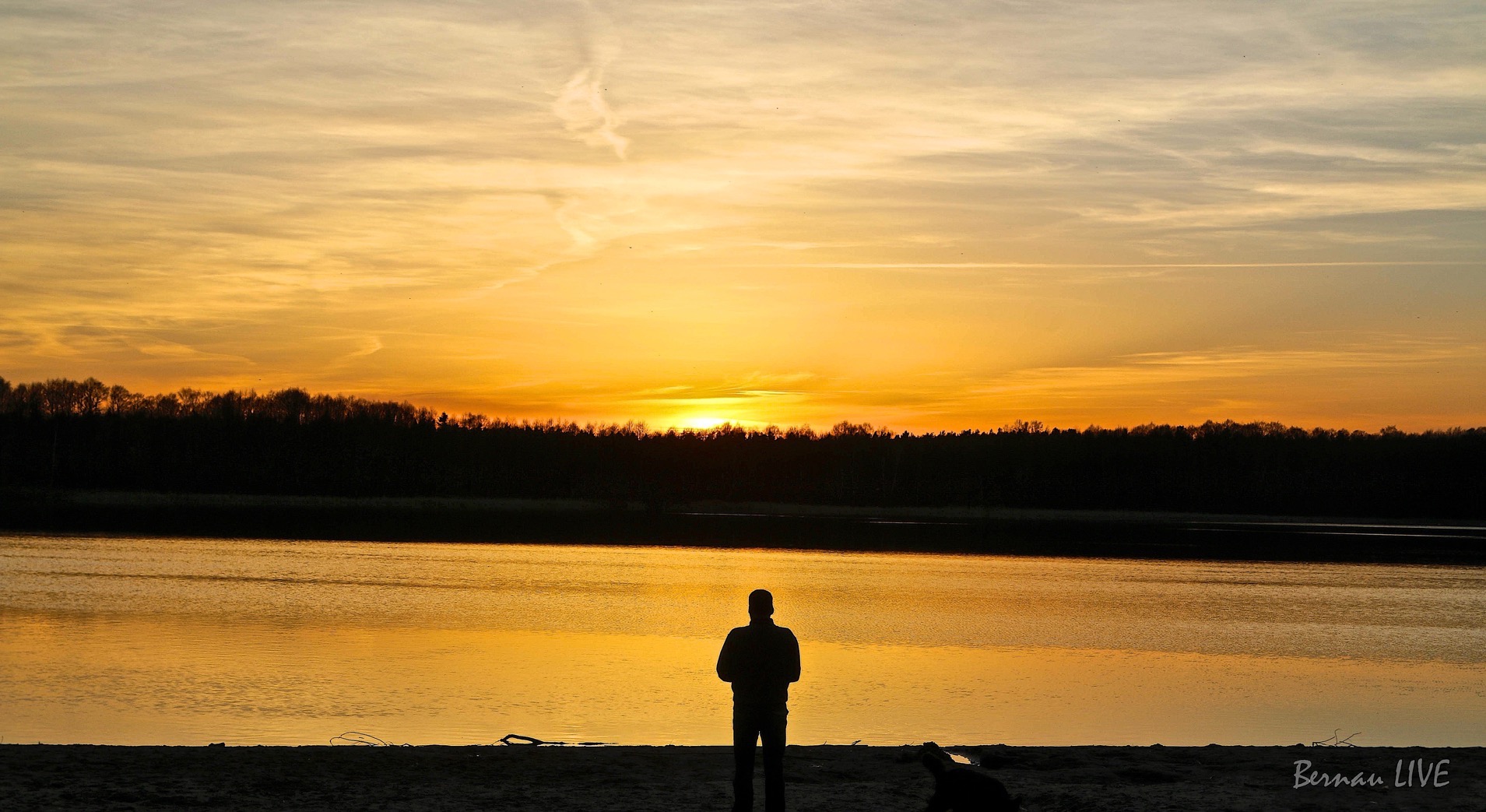 Gute Nacht, allen Bernau LIVE Kieckern! 1 Bernau LIVE, Gorinsee, Abend, Natur, Sonnenuntergang, Barnim, Abend