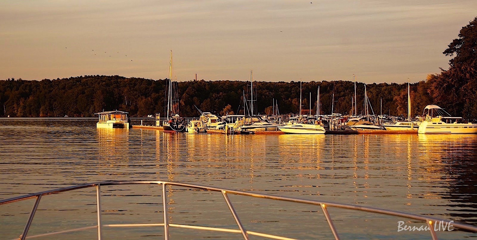 Bernau - Barnim: So, wir sind dann mal weg für heute! 26 Werbellinsee, Schorfheide, Sonnenuntergang, Barnim