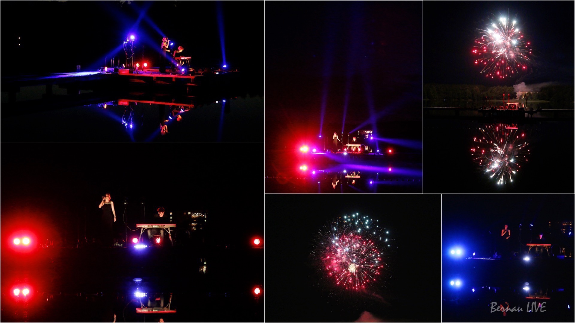 Strandbad Wukensee, Feuerwerk, Biesenthal, Barnim, Bernau LIVE