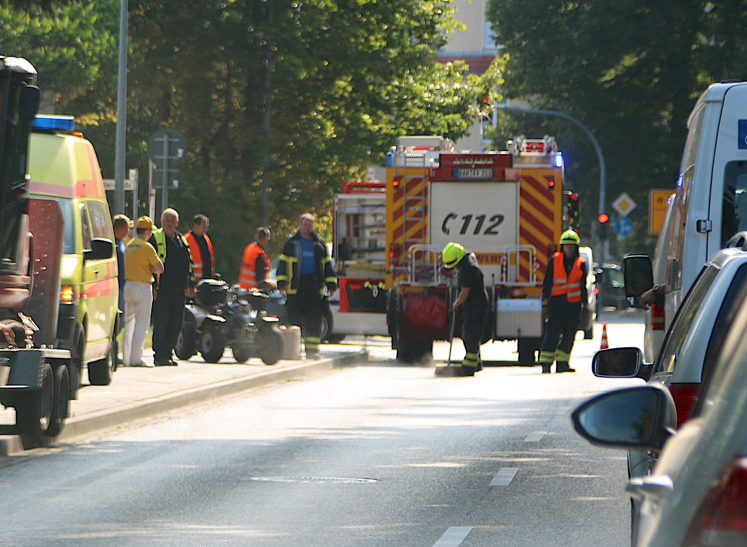 Verkehrsunfall Bernau, Quad überschlagen, Bernau, Bernau LIVE, News Bernau, Nachrichten Bernau, Feuerwehr Bernau