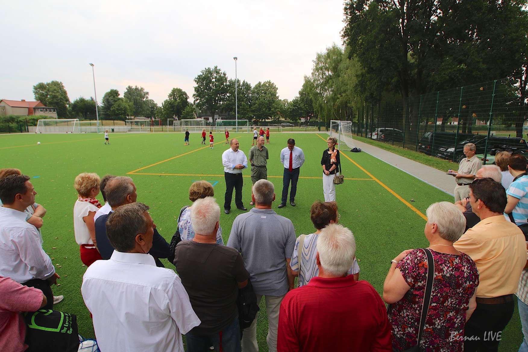 Schönow: Neuer Sportplatz und Hertha-Feriencamp 37 Schönow: Neuer Sportplatz und Hertha-Feriencamp