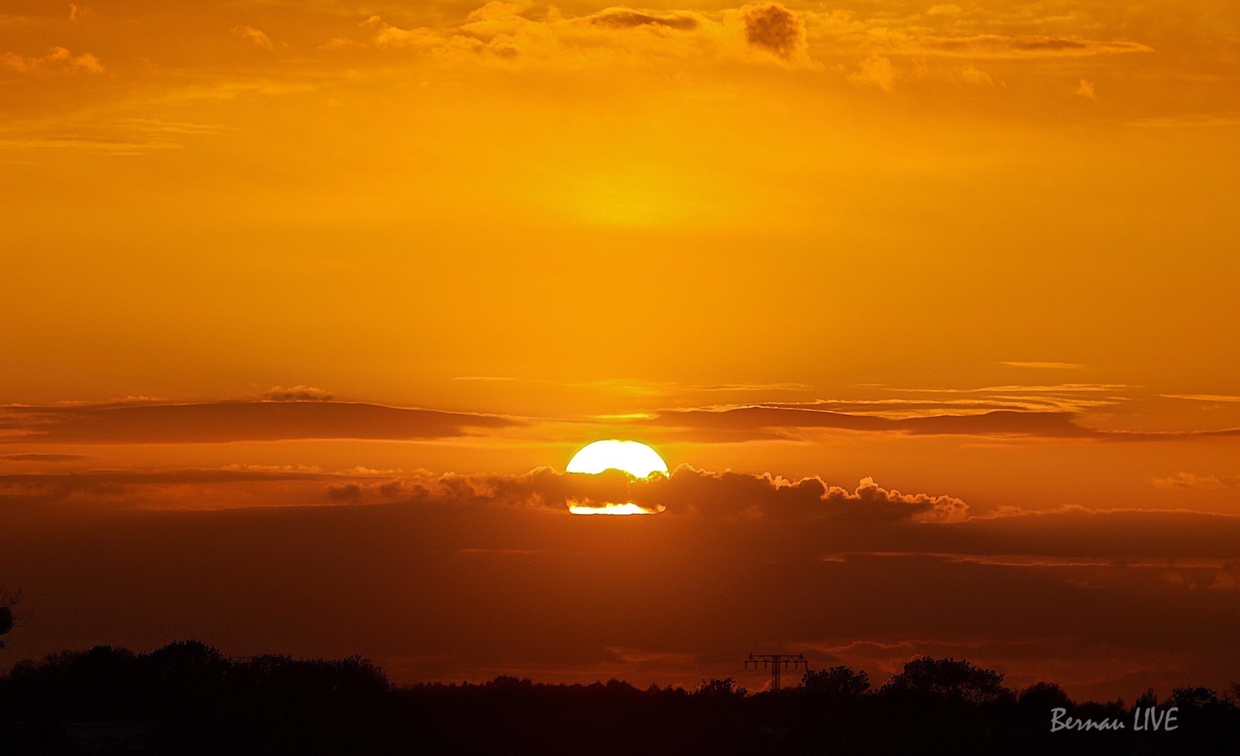 Bernau LIVE - Das war´s dann heute mit Sonne! 21 Sonnenuntergang, Barnim, Bernau, Bernau LIVE, Sonne, Abend, Sommer, August