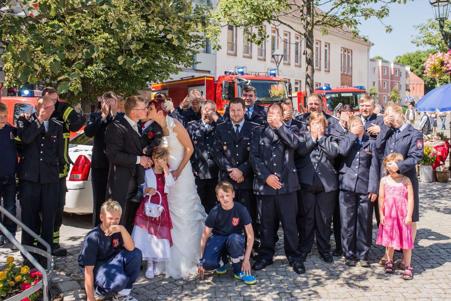 Feuerwehr-Hochzeit Bernau, Bernau, Feuerwehr Bernau, Hochzeit, Bernau LIVE, Barnim, Stadt Bernau, Info Bernau, Bernau LIVE