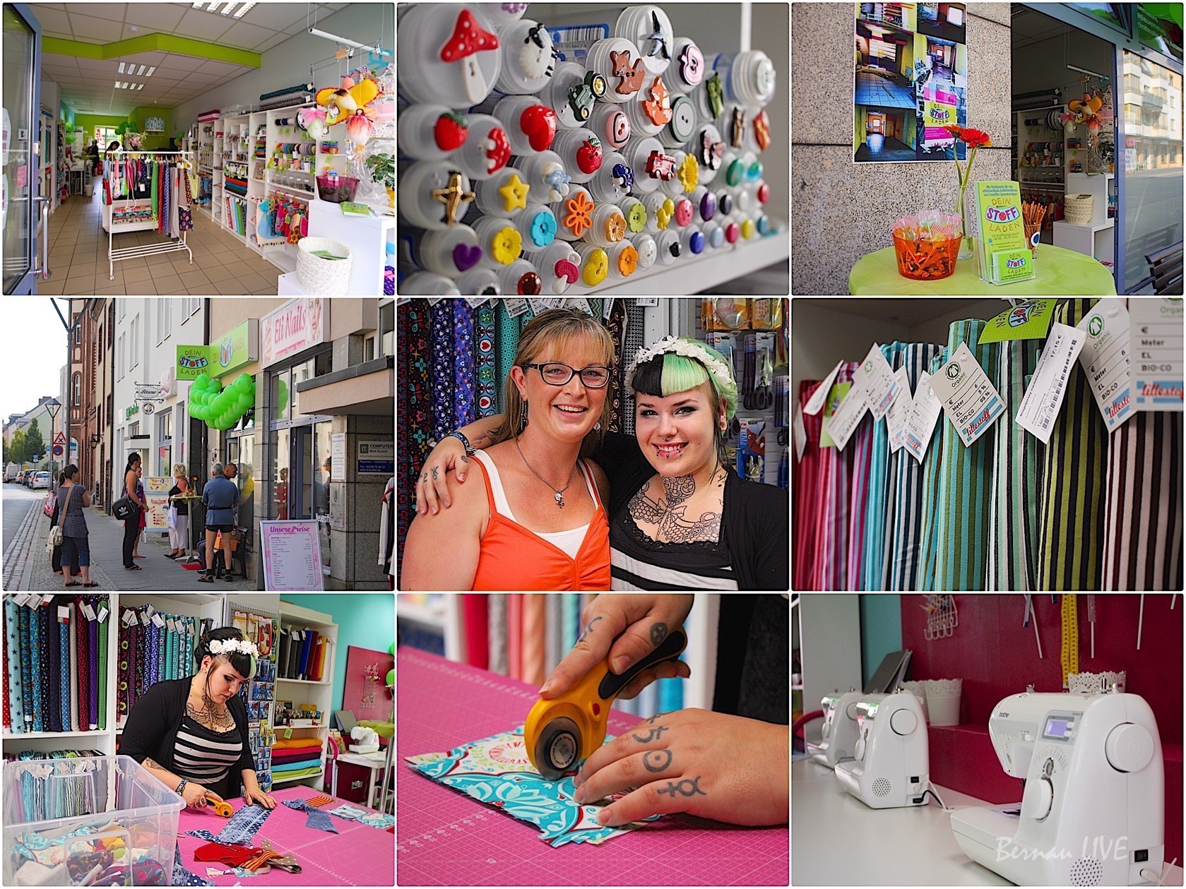 Bernau: Dein STOFF Laden - Jetzt ist er eröffnet! 1 STOFF Laden Bernau, Innenstadt Bernau, Bernau bei Berlin, Bernau, Barnim, Bernau LIVE, Gewerbe Bernau