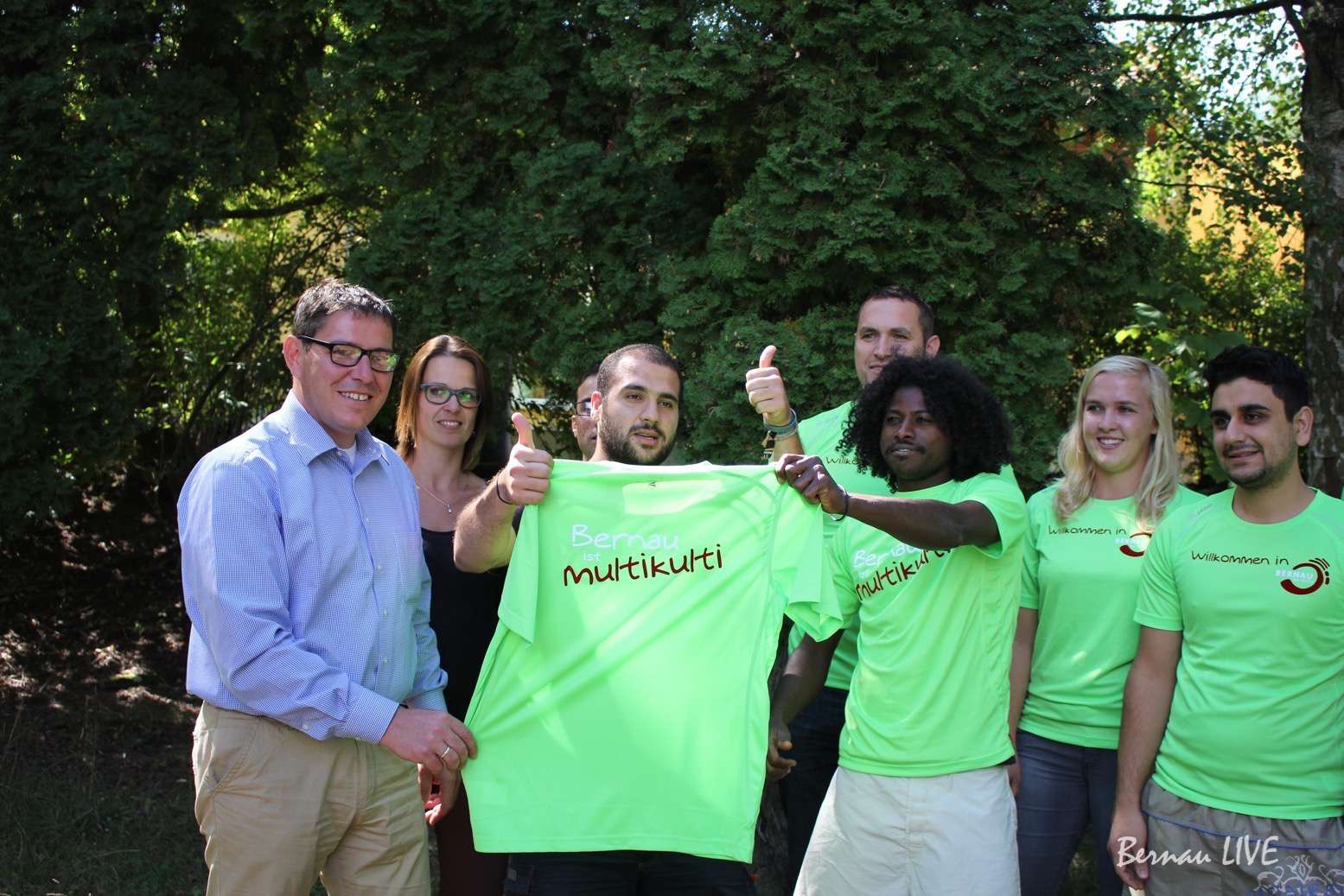 Bernau: Trikots an Bernauer Läuferteams übergeben 51 Bernau, Eberswalder Stadtlauf, Lobetal, Flüchtlinge, Sport, Barnim, Politik Bernau, Bernau LIVE, Lobetal