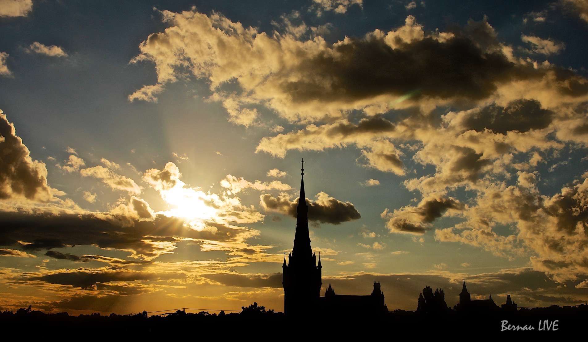 Bernau-Barnim, Bernau LIVE, Herbst, Wetter, Natur, Wolken, Sonne