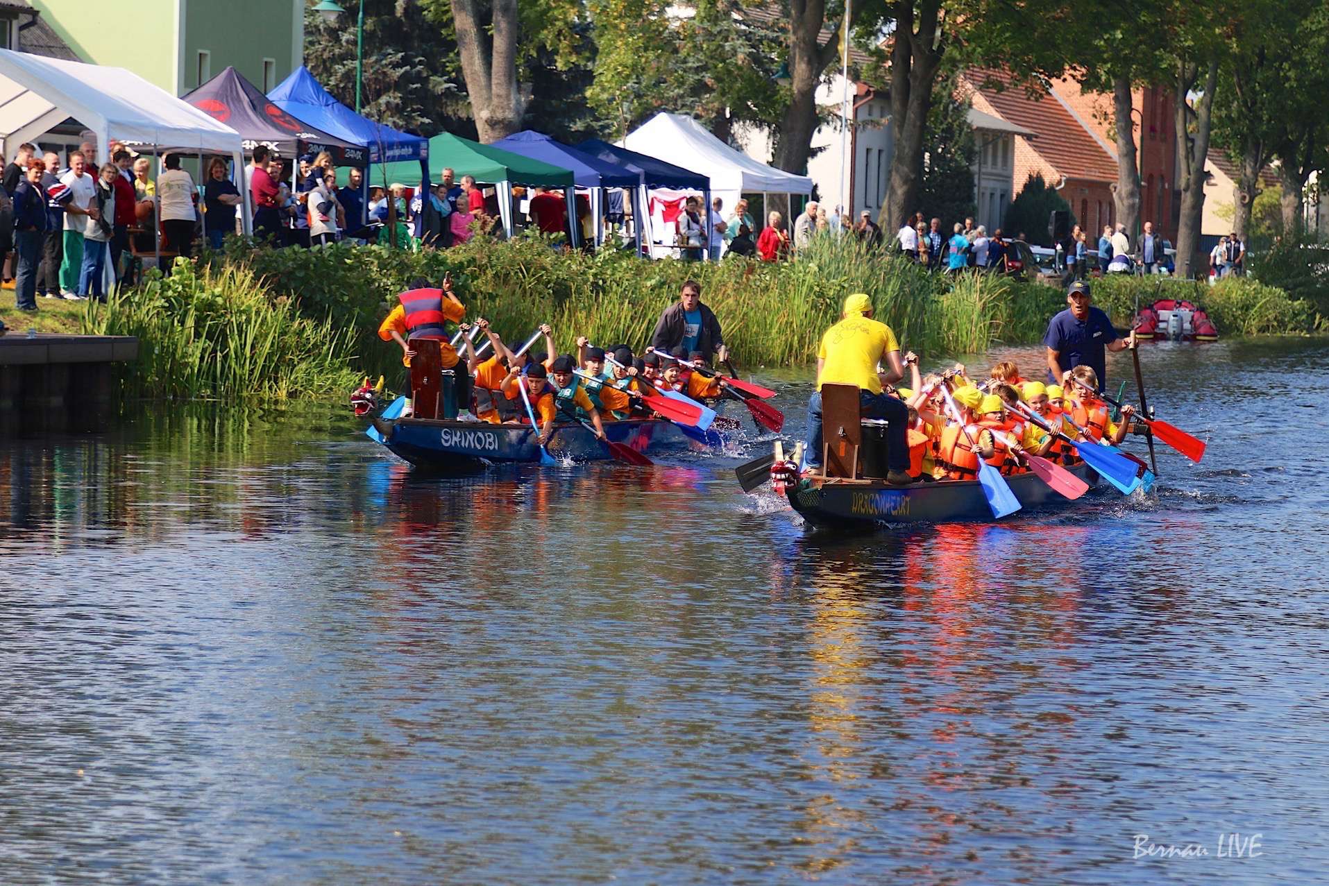 LIVE aus Zerpenschleuse vom Drachenbootrennen 62 Zerpenschleuse, Drachenbootrennen, Barnim, bernau LIVE