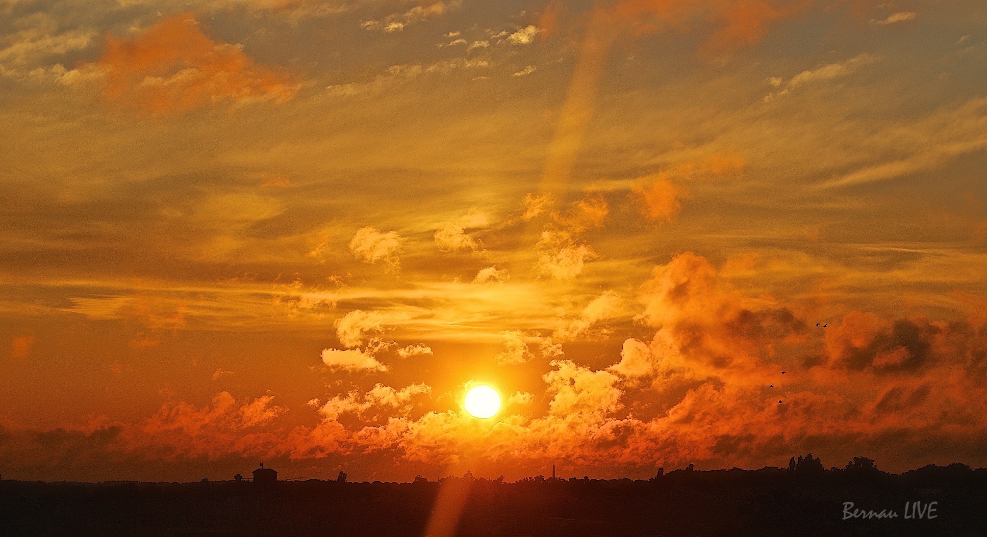 Bernau: Farbgewaltig in den Abend 24 Sonnenuntergang, Bernau, Barnim, Natur, Bernau LIVE, Barnim