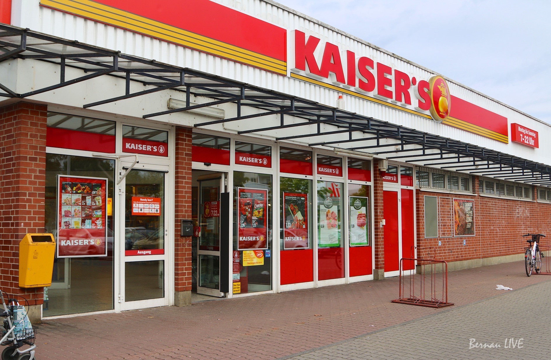 Kaiser´s verabschiedet sich aus Bernau-SÜD und schliesst! 42 Bernau, Bernau bei Berlin, Kaisers, Bernau-Süd, Bernau LIVE, Barnim