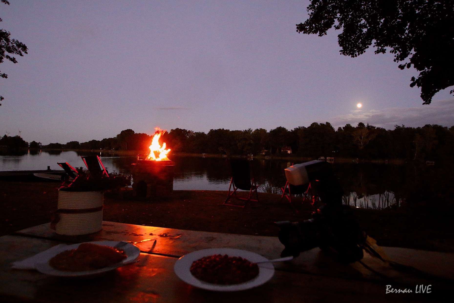 Bernau LIVE: Arbeitspause am Stolzenhagener See