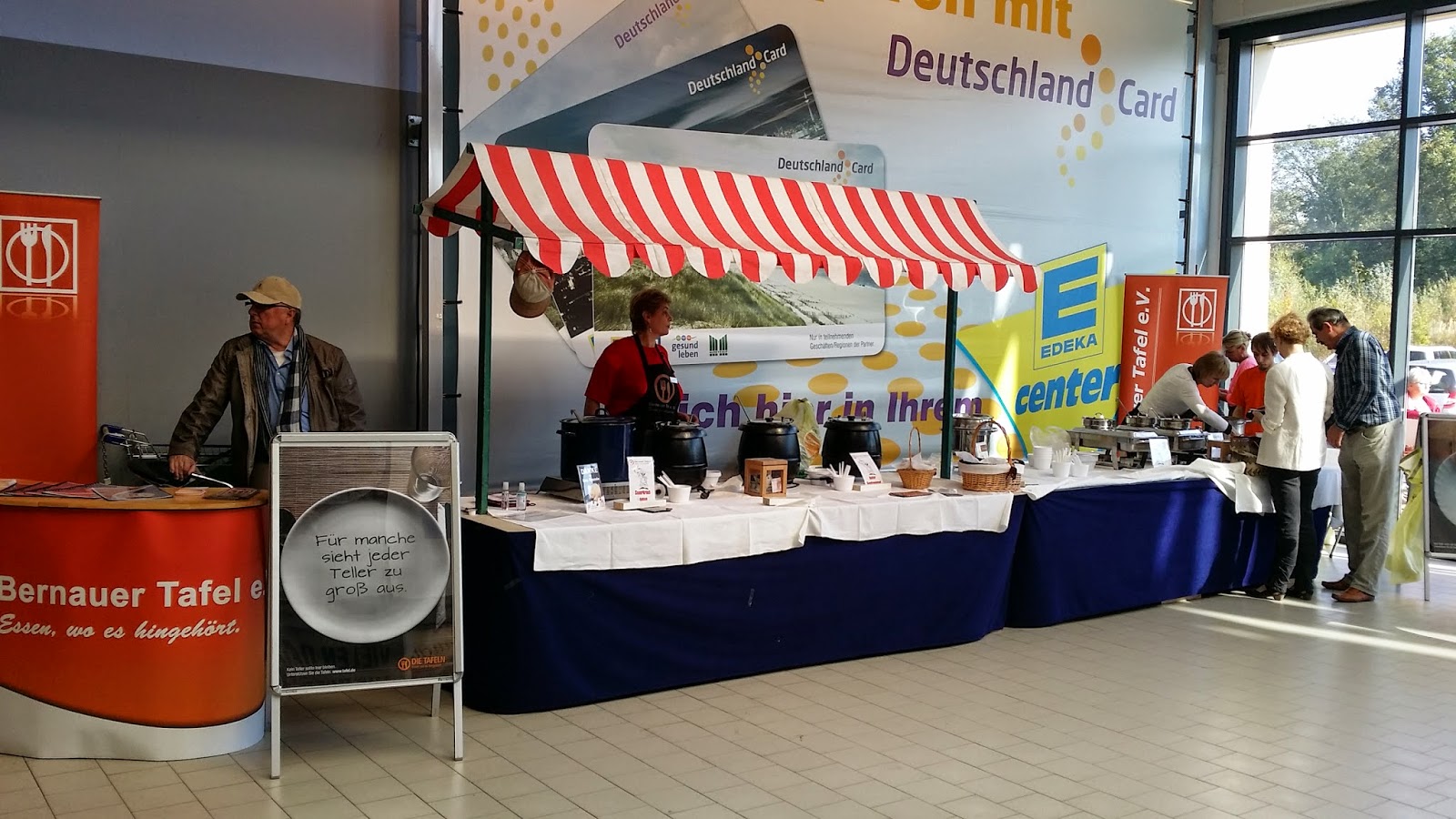 Bernau: Suppentag der Bernauer Tafel 20 Bernau, Suppentag, Bernauer Tafel