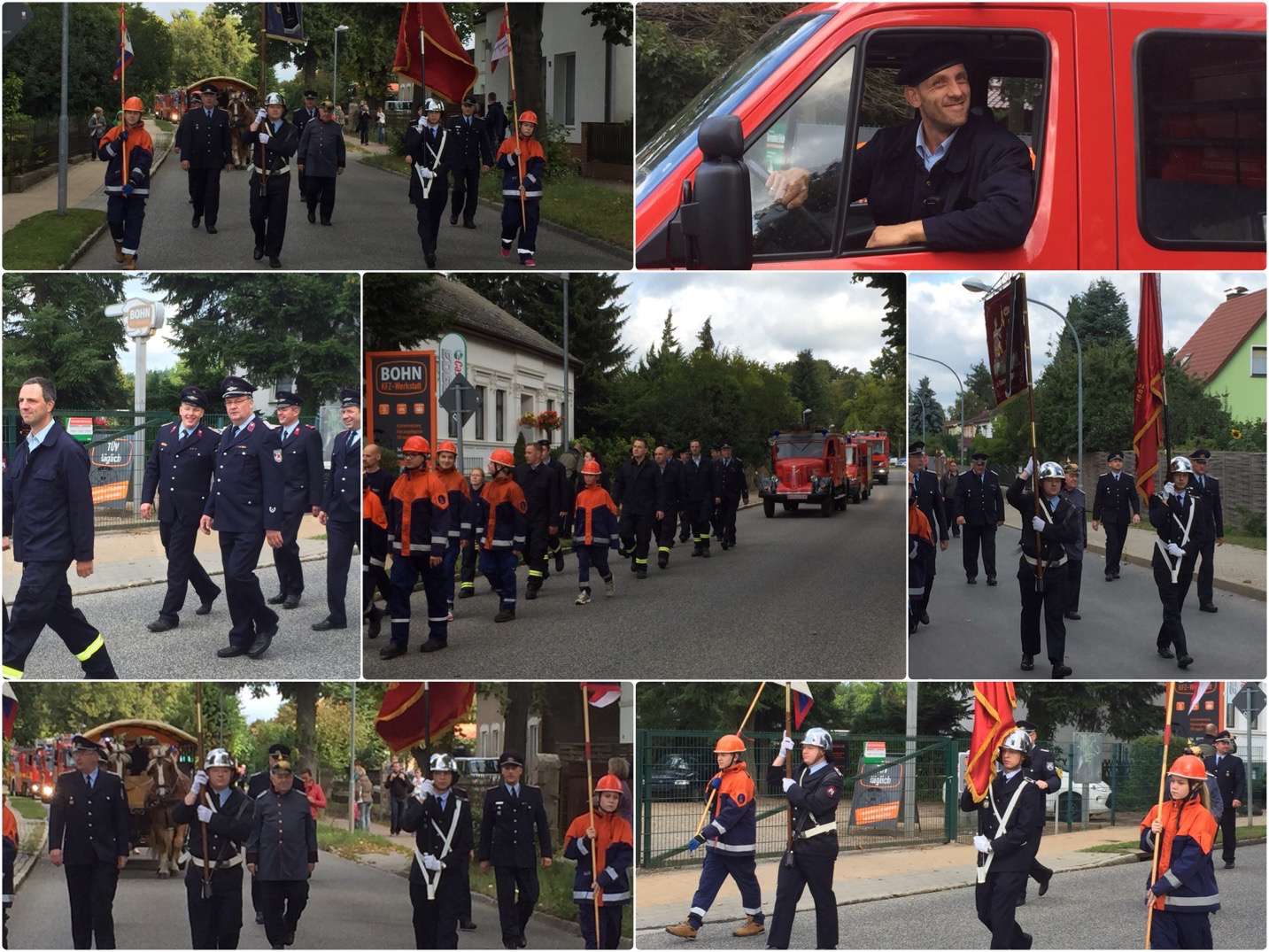 LIVE vom Festumzug der Feuerwehr Ladeburg 53 Ladeburg, Bernau, Feuerwehr Ladeburg, Barnim, Feuerwehr Bernau, Bernau LIVE