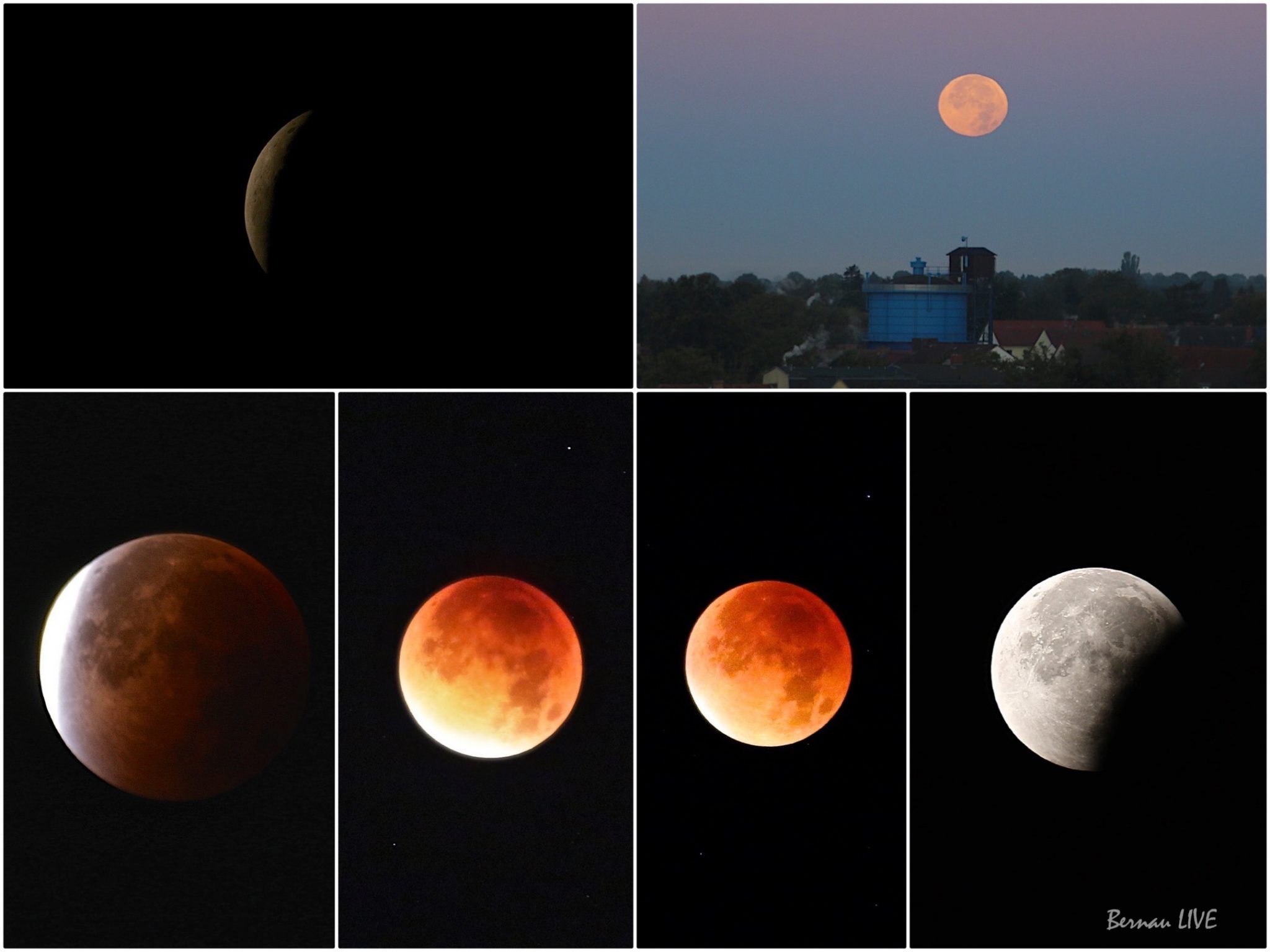Bernau: Da war er nun, unser Supermond 2015