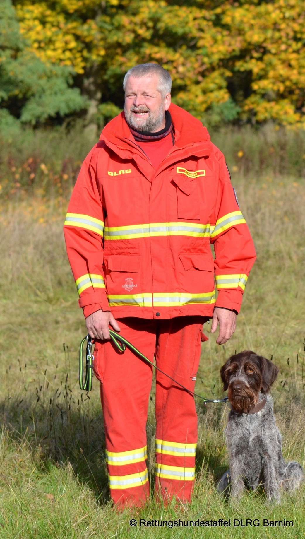 Barnimer DLRG-Mantrailer findet vermisste Frau 27 DLRG Rettungshundestaffel