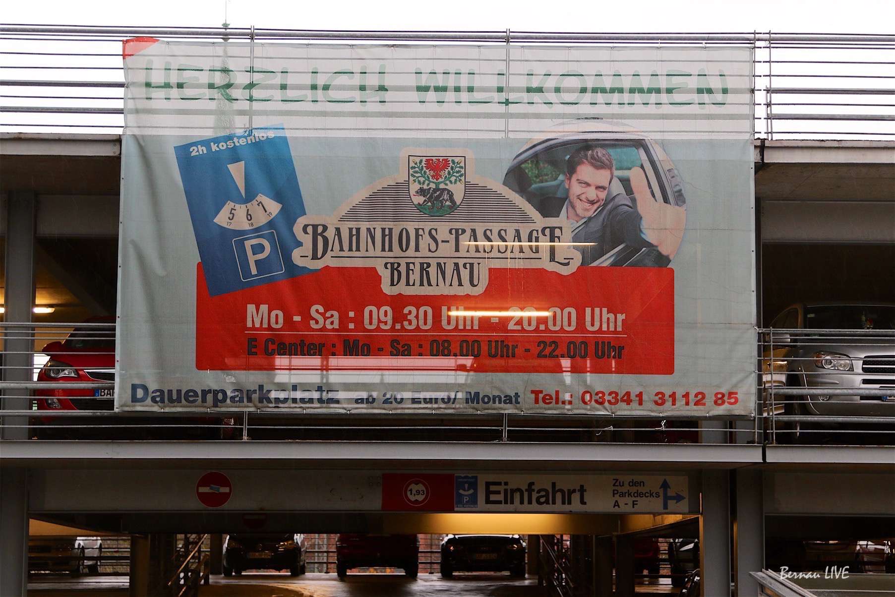 Jetzt müsst Ihr stark sein! Bahnhofspassage Bernau kontrolliert Parktickets! 23 Bahnhofspassage Bernau kontrolliert Parktickets!