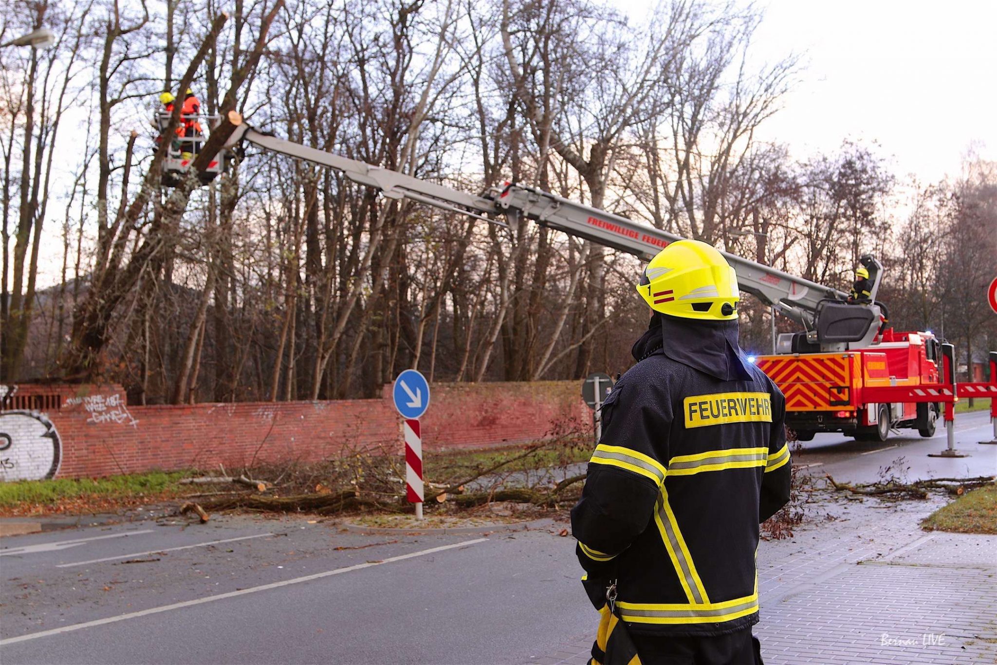 Feuerwehreinsatz Bernau: Schwanebecker Chaussee wieder frei 14 Feuerwehreinsatz Bernau: Schwanebecker Chaussee wieder frei
