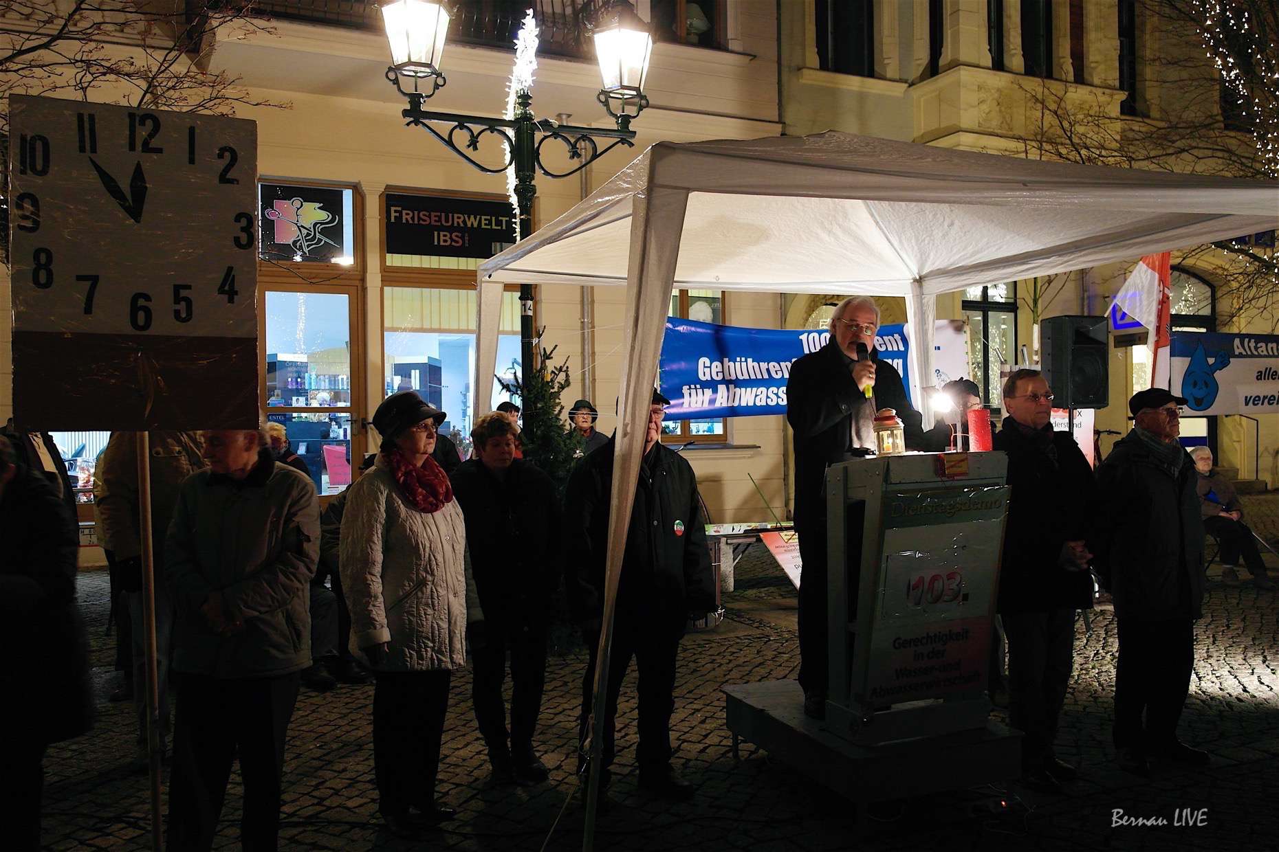 103. Dienstags-Demo Bernau: Man will weiter kämpfen 16 Dienstags-Demo Bernau