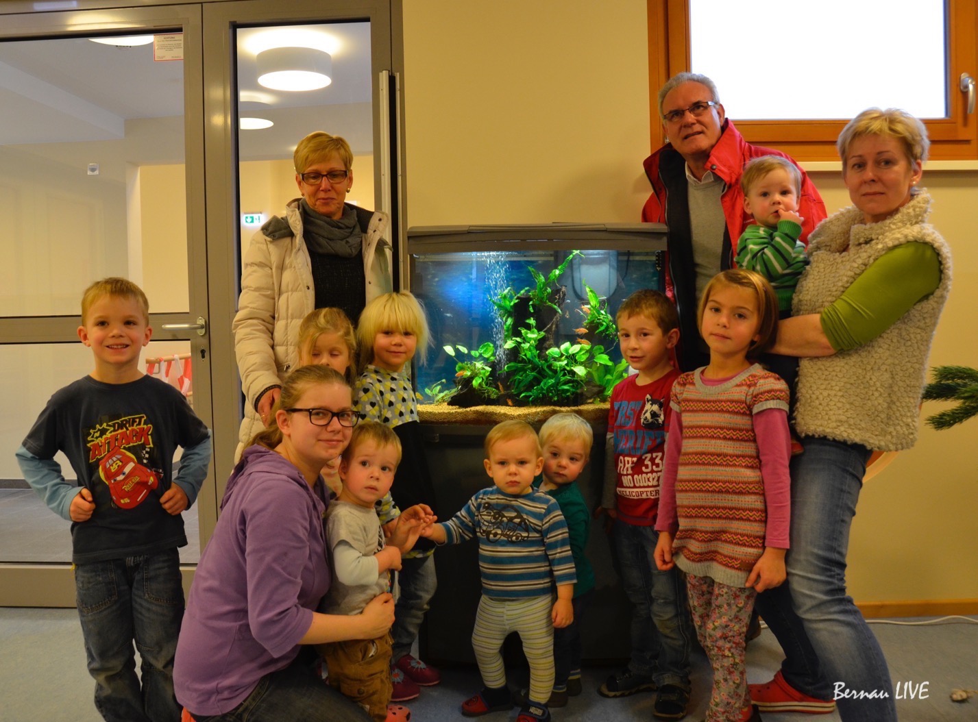 WasserWelten in Bernau - Montessori Kindergarten erhielt Aquarium 5 Montessori Kindergarten Bernau