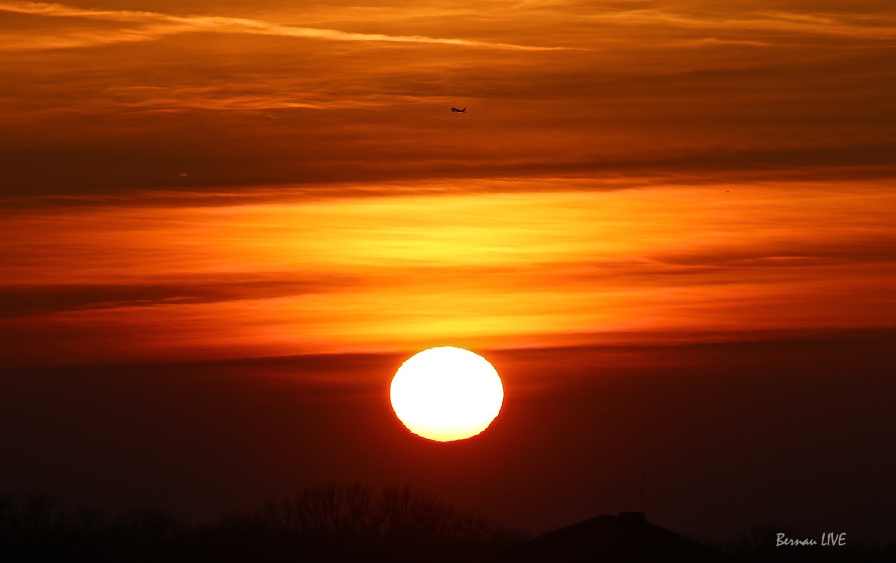 Bernau um 16 Uhr - habt einen schönen Nachmittag! 3 Bernau - Sonnenuntergang