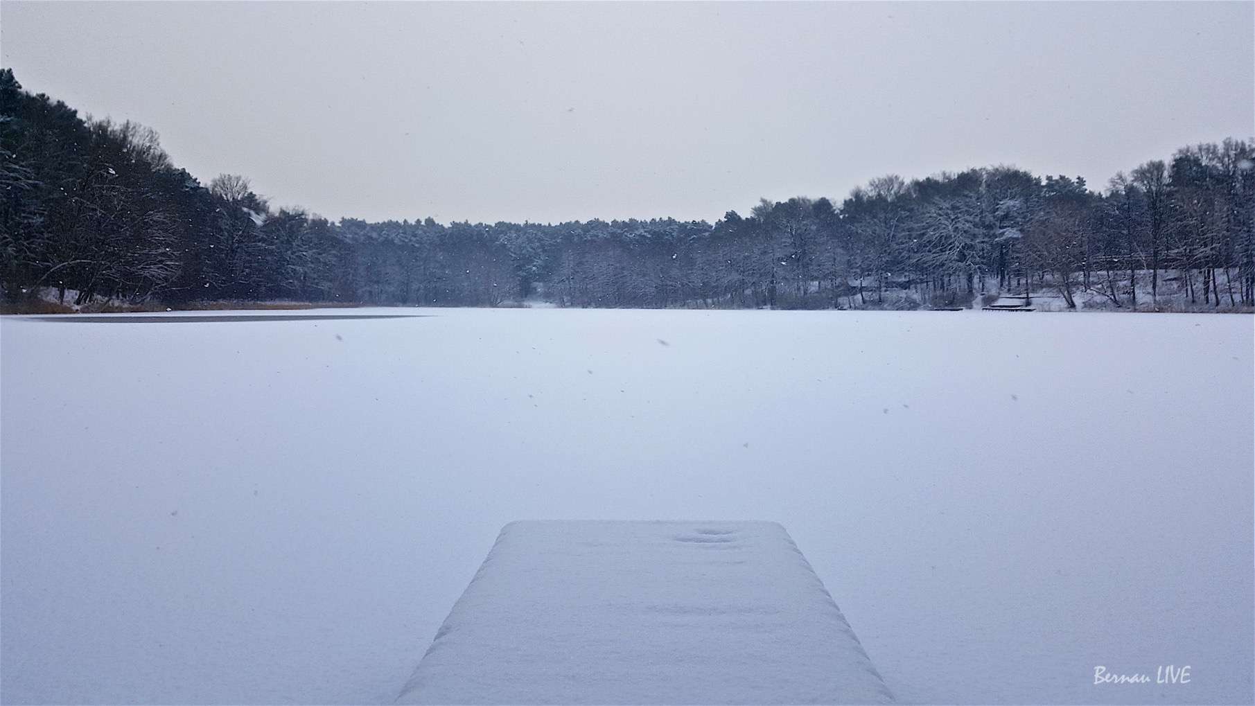 Guten Morgen, Bernau - auch wenn mir fast ein bisschen schlecht wird 15 Bernau: Mechesee im Winter