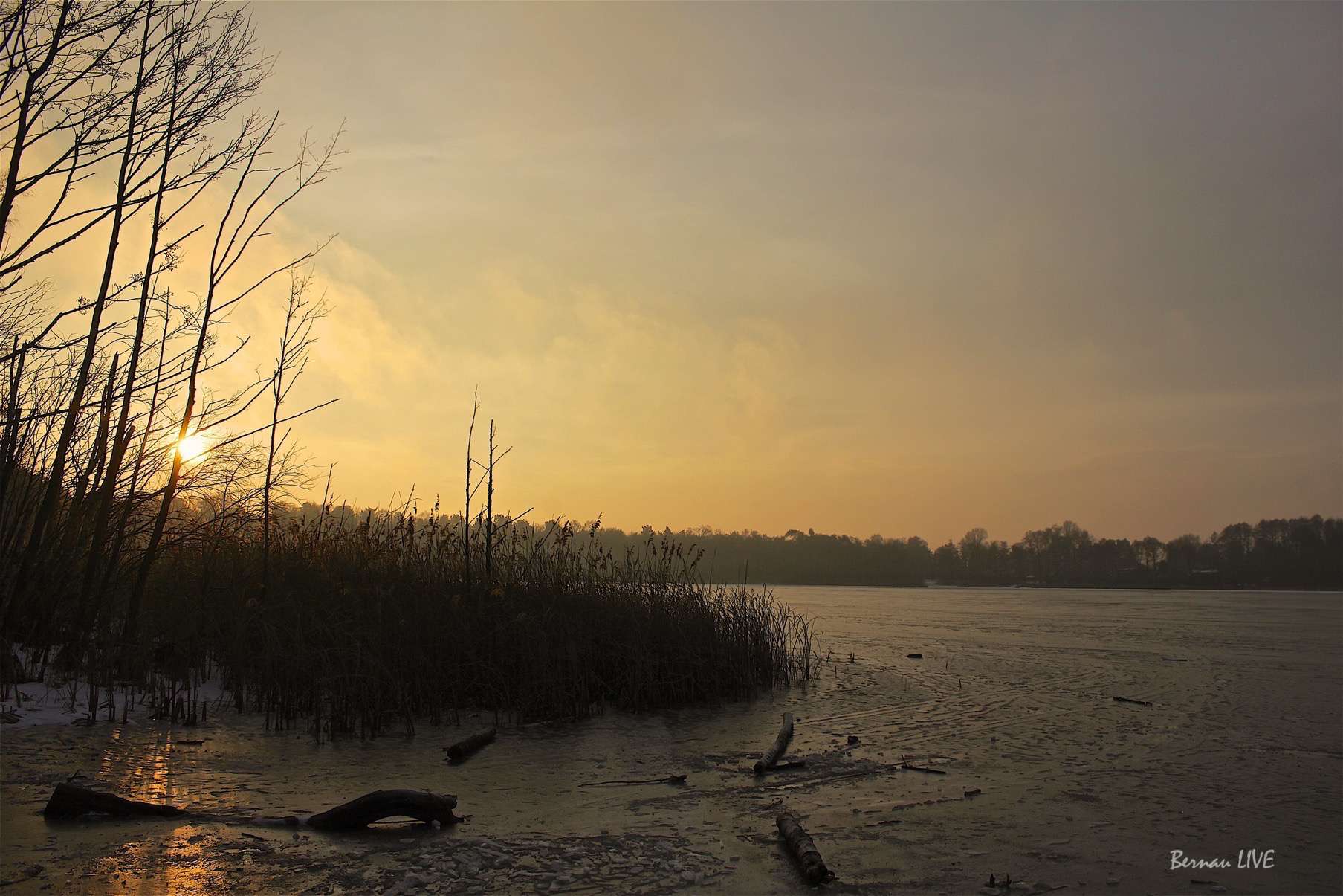 Guten Morgen vom Gorinsee - Euch einen schönen Sonntag 11 Bernau: Sonnenaufgang am Gorinsee
