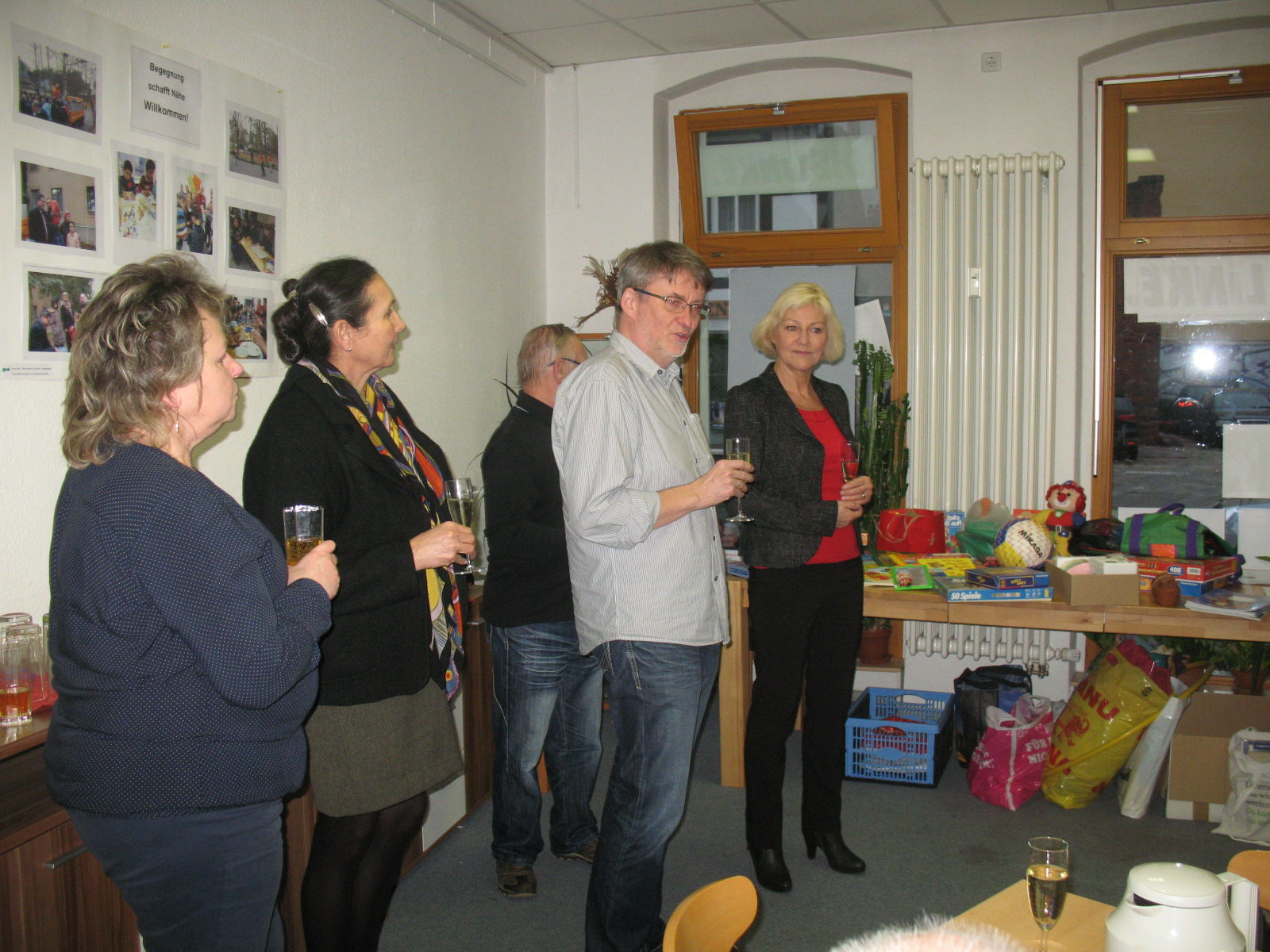 Neujahrsempfang der Linken in Bernau stand im Zeichen der Hilfe für Bernauer Flüchtlinge 32 Neujahrsempfang DIE LINKE Bernau