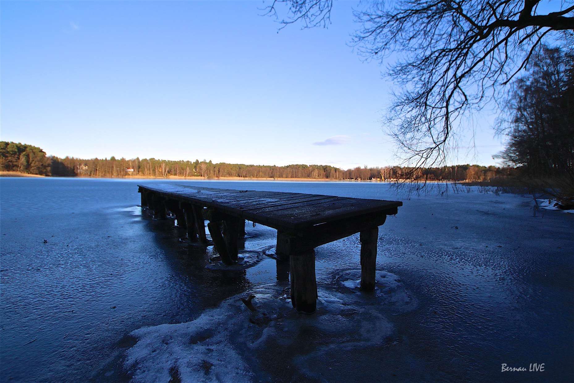 Bernau: Euch ein schönes Wochenende - Veranstaltungstipps 111 Bernau - Wukensee im Winter