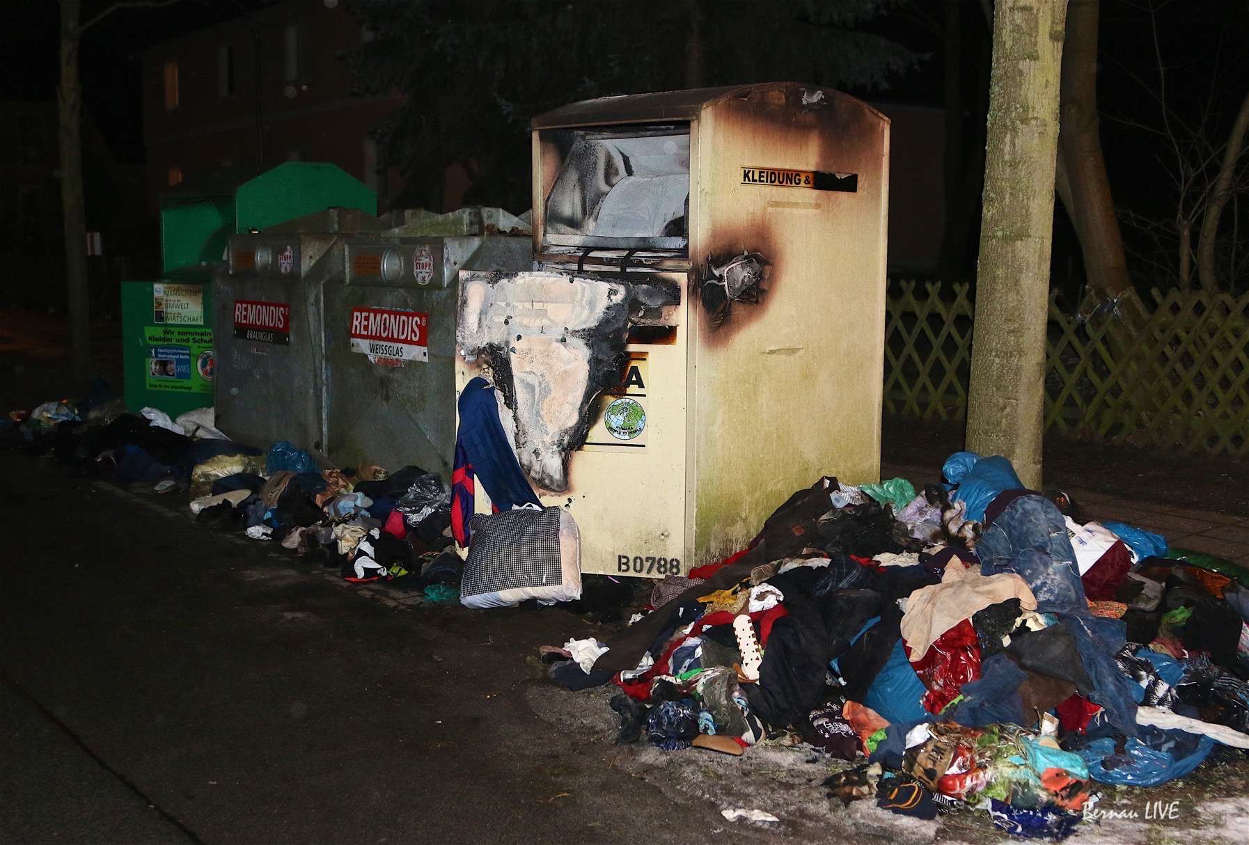 Bernau: Container angezündet - Tatverdächtiger geschnappt 63 Bernau: Container angezündet - Tatverdächtiger geschnappt