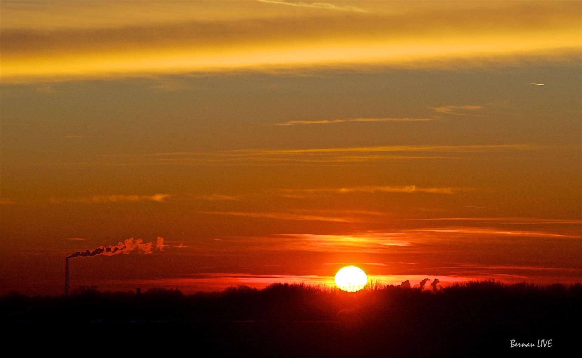 Bernau um 16.25 Uhr - Habt einen schönen Feierabend! 70 Bernau - Sonnenuntergang