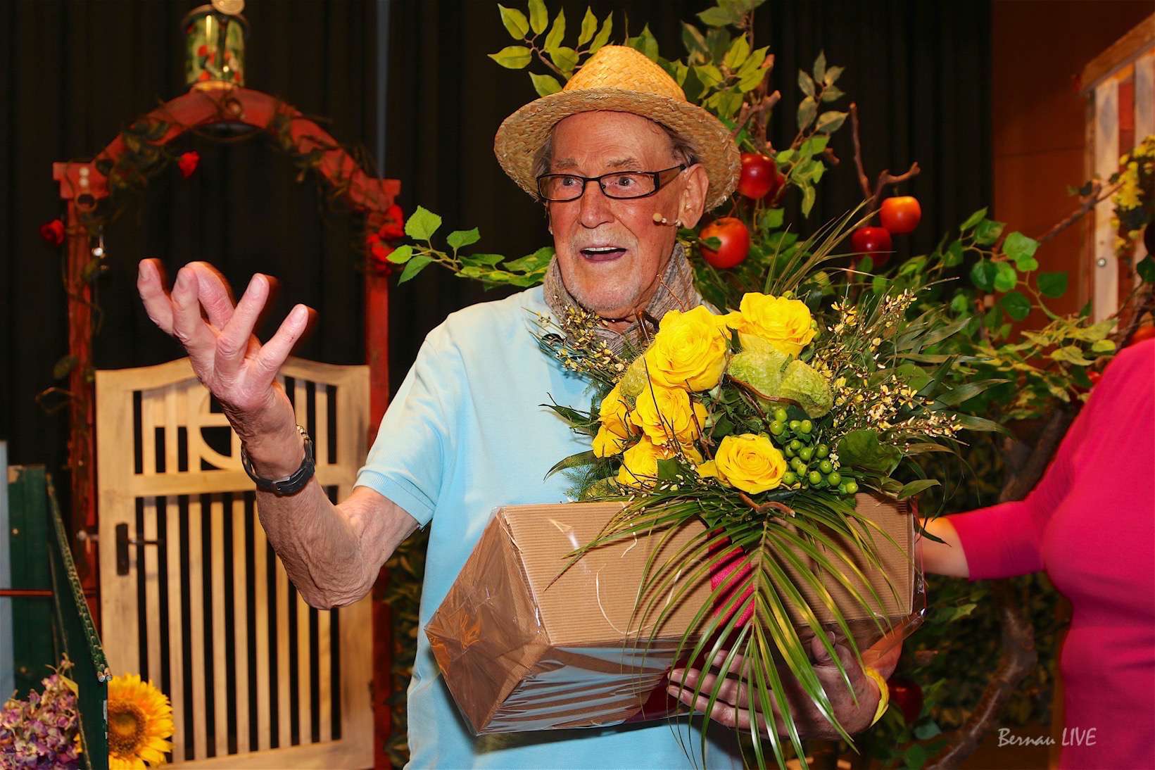 Herbert Köfer feierte seinen 95. Geburtstag in Bernau 12 Herbert Köfer feiert seinen 95. Geburtstag in der Stadthalle Bernau