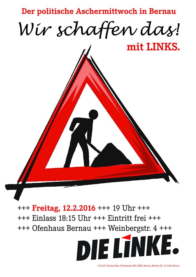 Politischer Aschermittwoch am 12. Februar in Bernau 15 Politischer Aschermittwoch in Bernau