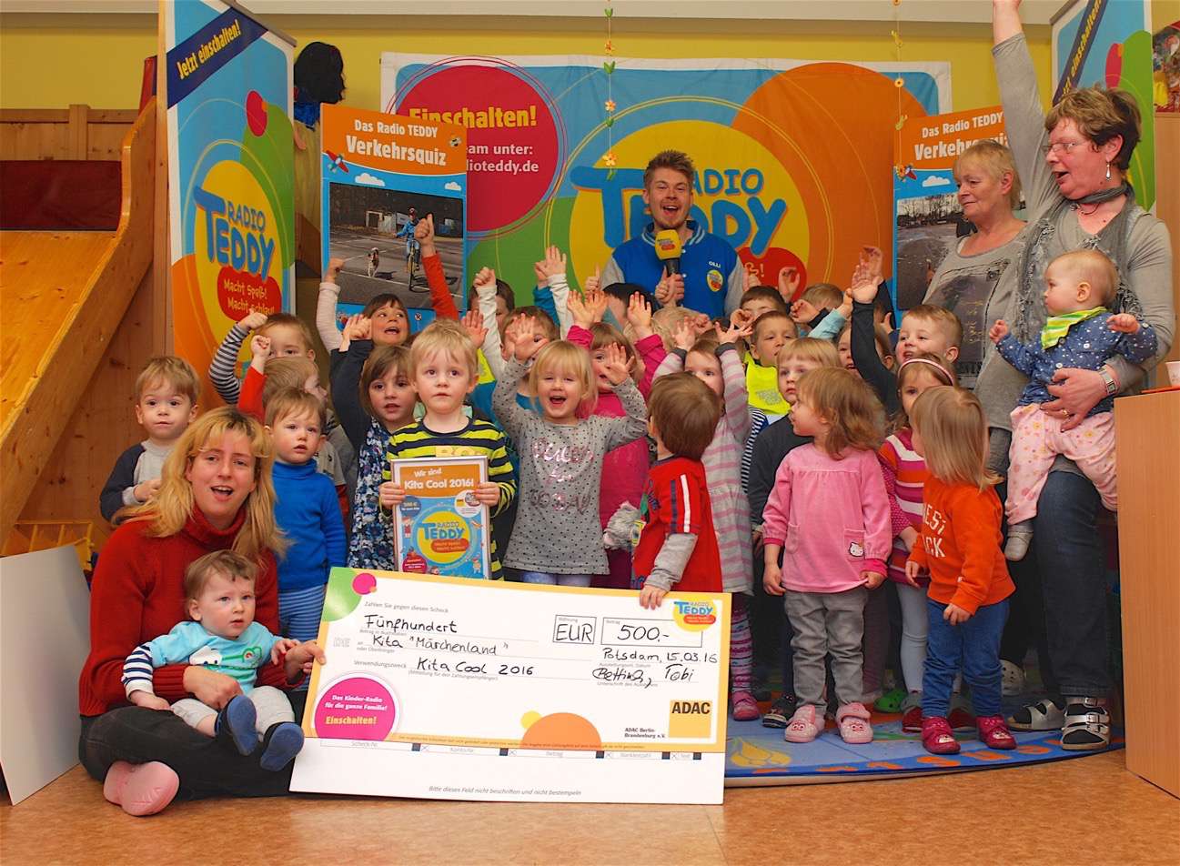 Wandlitz: Kita „Märchenland“ zur „Kita Cool 2016“ gekürt 8 Kita Cool - Radio Teddy in Wandlitz - Schönerlinde