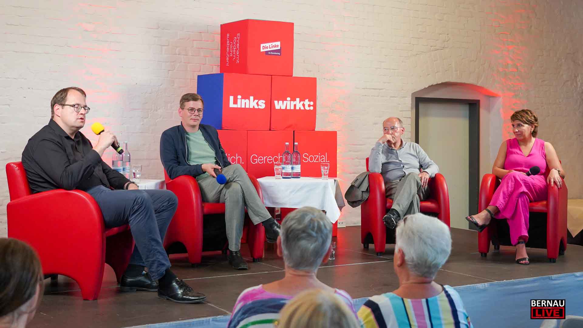 Sören Pellmann und Polit-Urgestein Gregor Gysi zu Gast im Ofenhaus Bernau 1 Sören Pellmann und Polit-Urgestein Gregor Gysi zu Gast im Ofenhaus Bernau