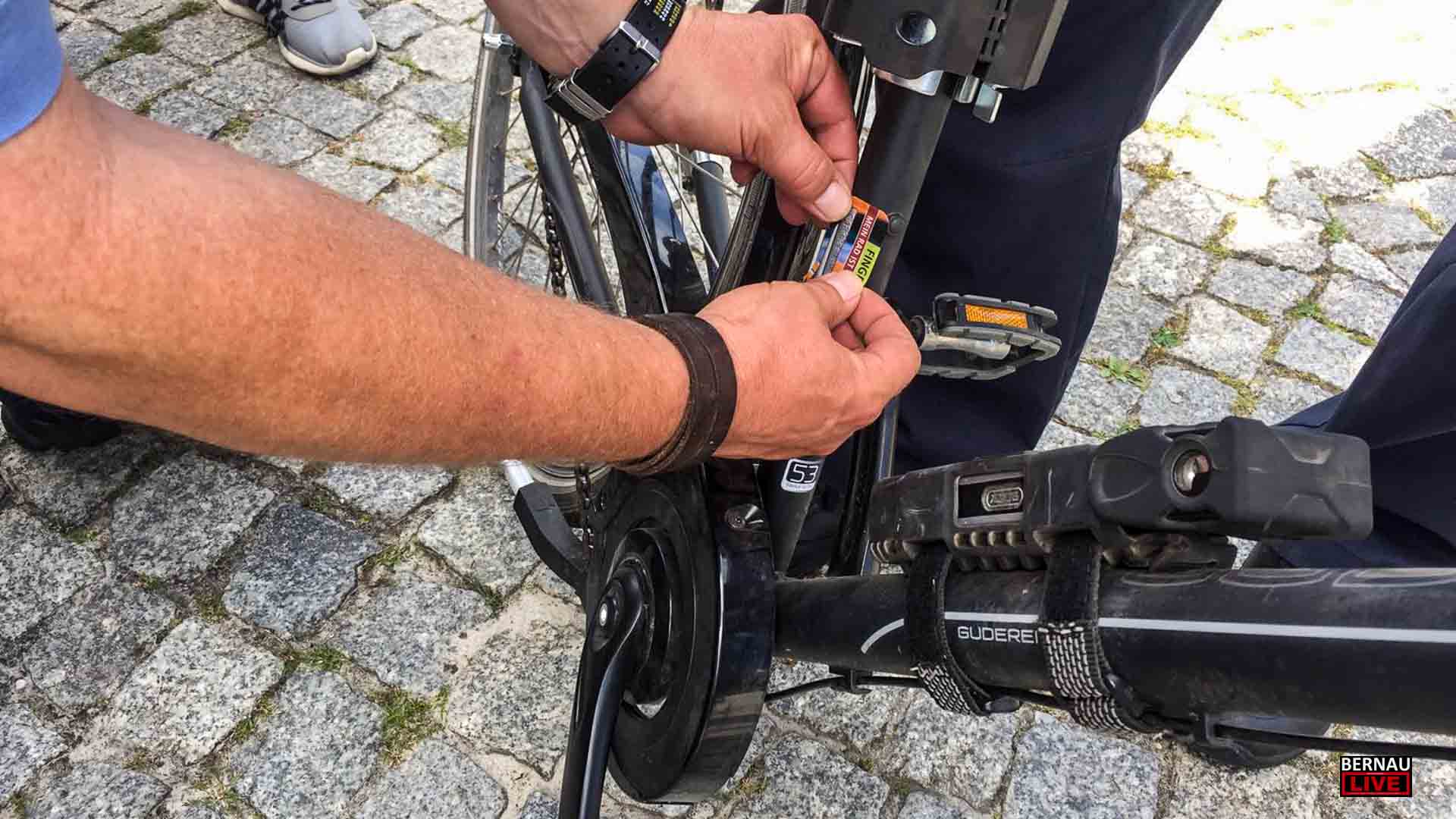 Fahrradcodierung der Barnimer Polizei am 16.07. in Biesenthal 1 Fahrradcodierung der Barnimer Polizei am 16.07. in Biesenthal