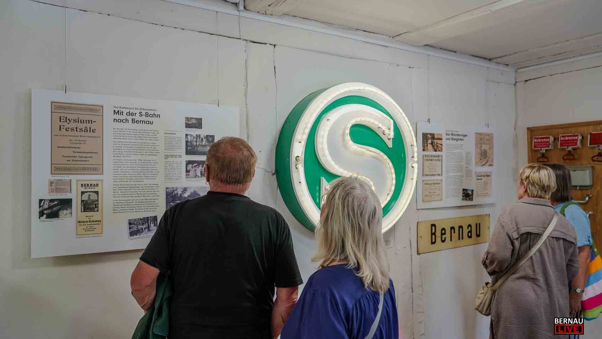 Großer Andrang zur S-Bahn Sonderausstellung in Bernau 1 Großer Andrang zur S-Bahn Sonderausstellung in Bernau