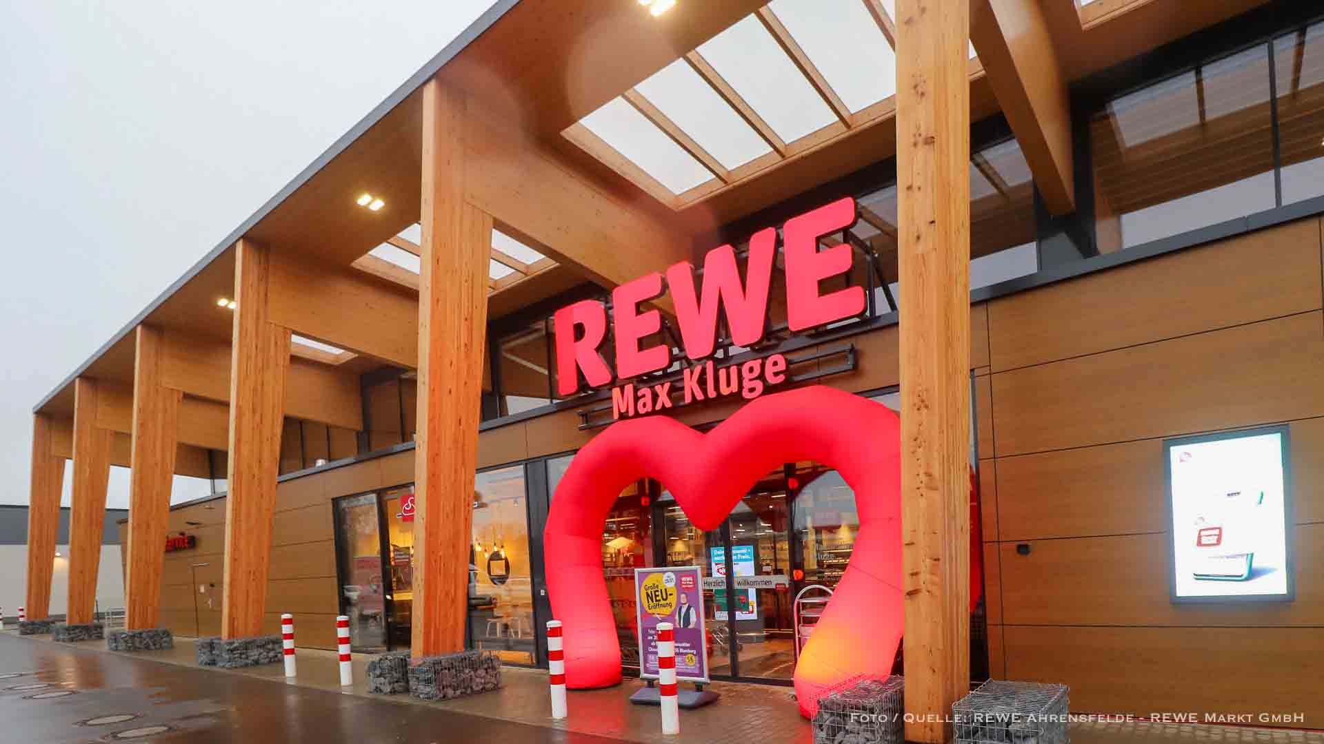Ahrensfelde: REWE in Blumberg startet Abholservice 1 Ahrensfelde: REWE und dm eröffnen heute in Blumberg