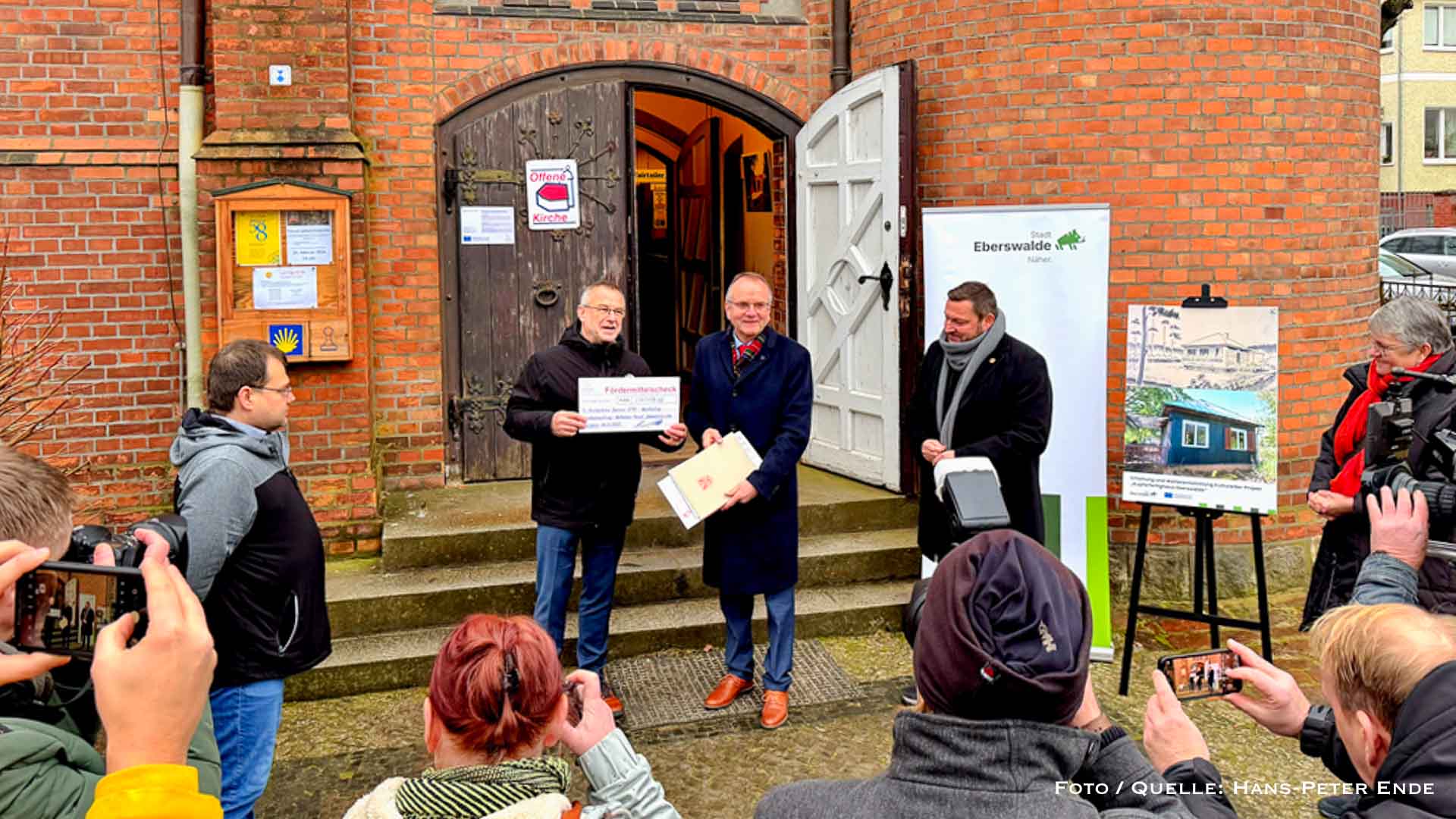 „Forum Johanniskirche“ in Eberswalde wird mit 2,54 Mio. Euro gefördert 1 „Forum Johanniskirche“ in Eberswalde wird mit 2,54 Mio. Euro gefördert