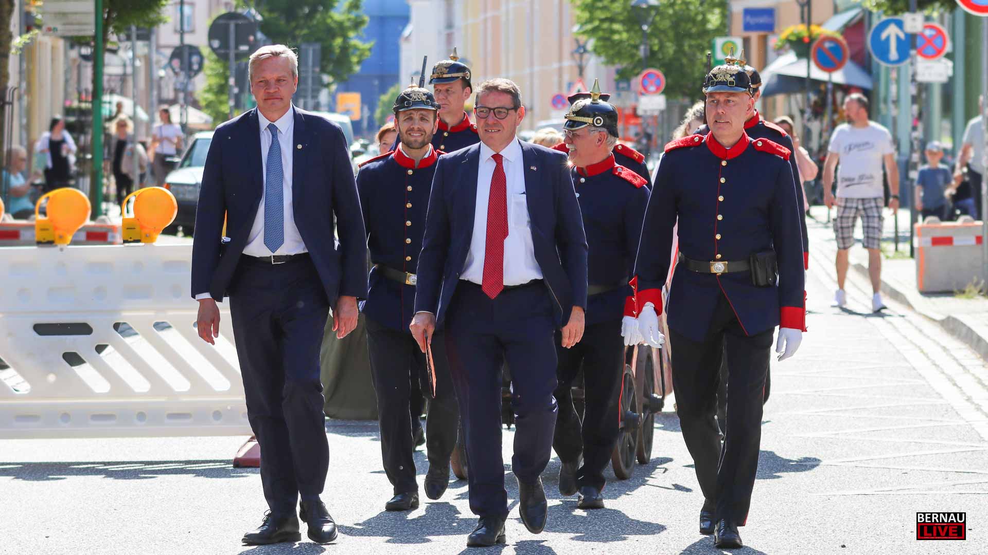 Besuch aus Bernaus Partnerstadt Champigny-sur-Marne 1 Besuch aus Bernaus Partnerstadt Champigny-sur-Marne