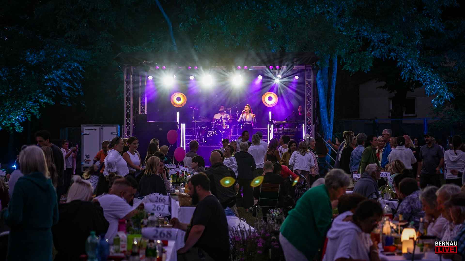 Programm zum Bernauer Dinner-Picknick am 6. September 1 Programm zum Bernauer Dinner-Picknick am 6. September