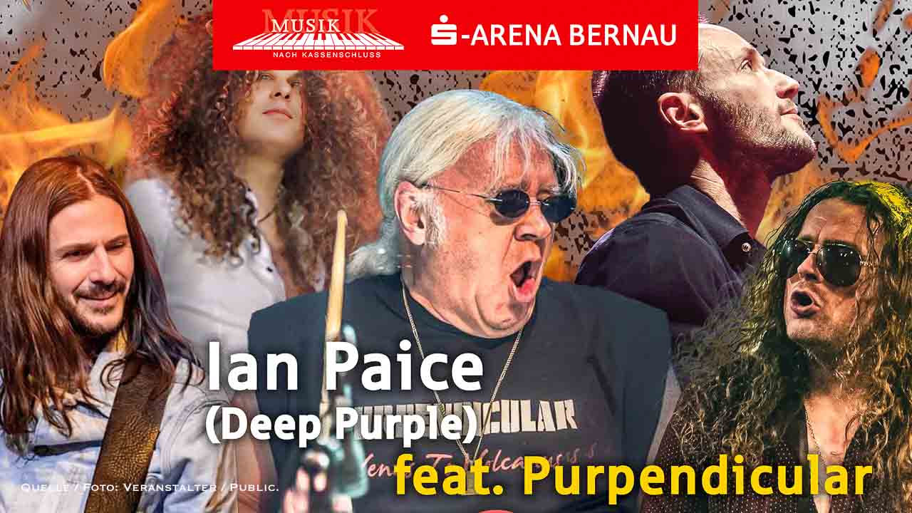 ARENA-ROCK-NIGHT in Bernau: Ian Paice, Purpendicular u. The Wake Woods 1 ARENA-ROCK-NIGHT in Bernau: Ian Paice, Purpendicular u. The Wake Woods