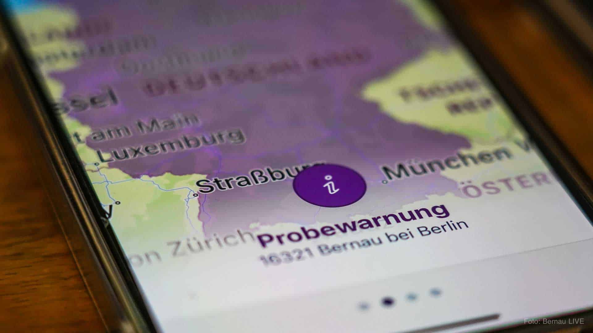 Bernau - Barnim: Probealarm zum bundesweiten Warntag am 11. September 13 Bernau -Barnim: Probealarm zum bundesweiten Warntag am 11. September
