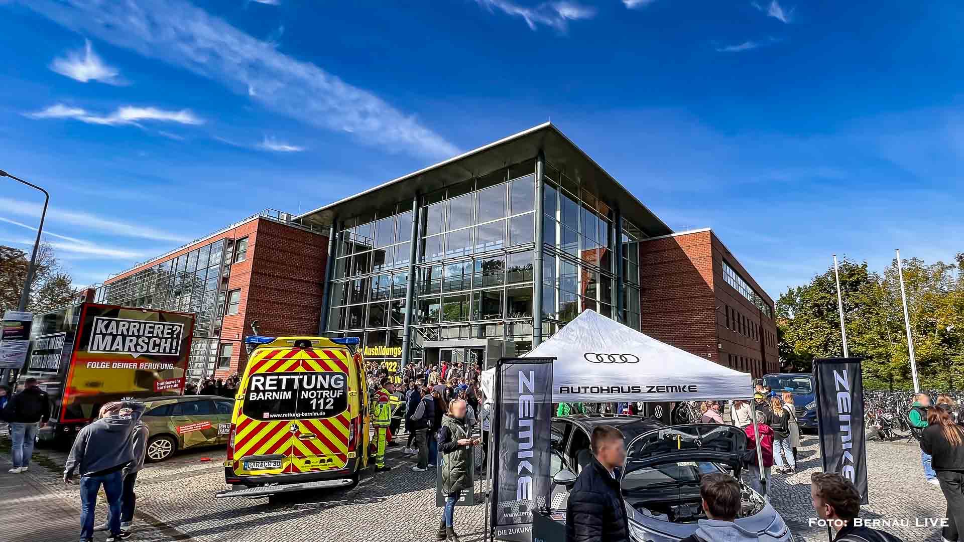 Willkommen zur 26. Bernauer Ausbildungs- und Studienbörse am 26.09.