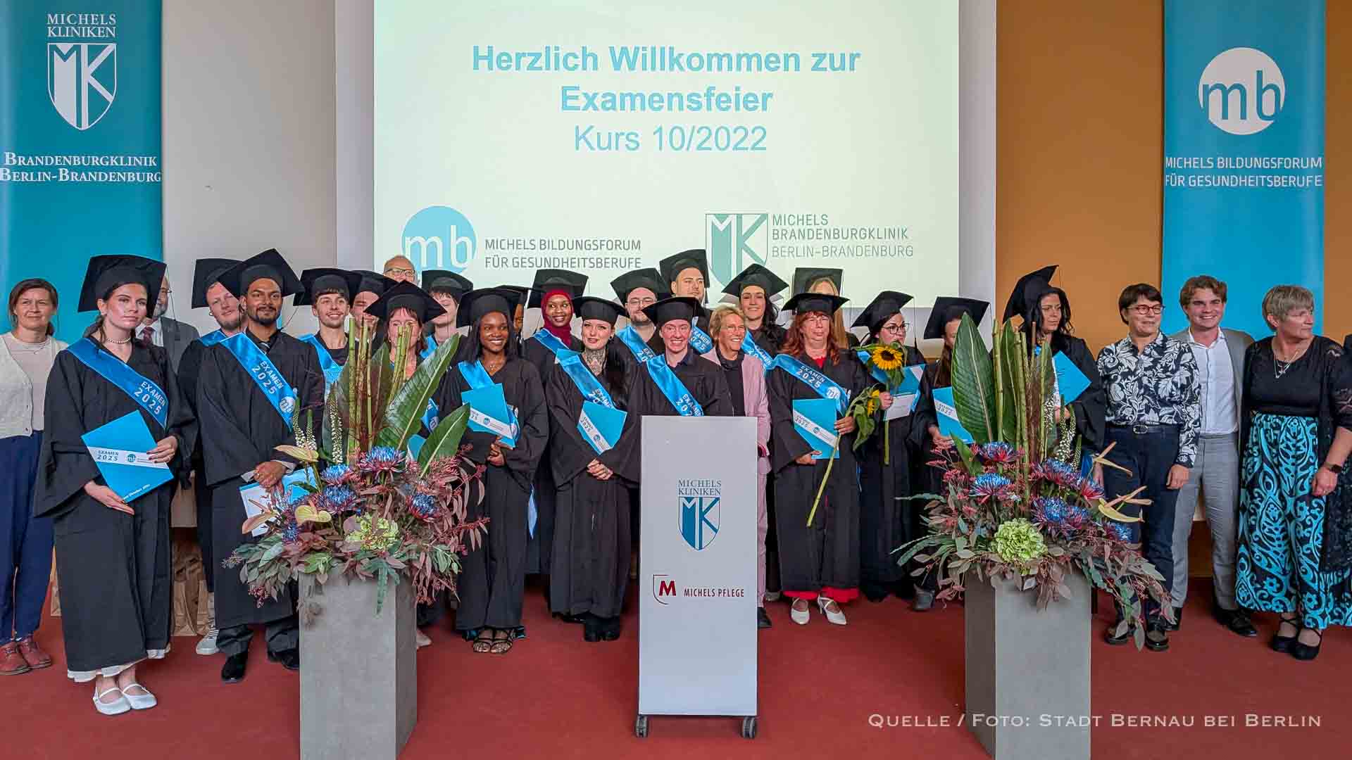 Glückwunsch! Examen für 20 junge Pflegefachkräfte in Bernau Waldfrieden 11 Bernau LIVE - Dein Stadtmagazin für Bernau bei Berlin