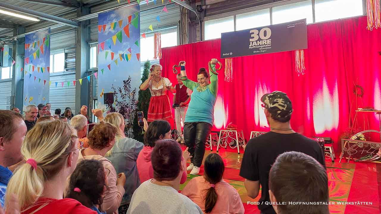 Die Hoffnungstaler Werkstätten feierten 30-jähriges Jubiläum