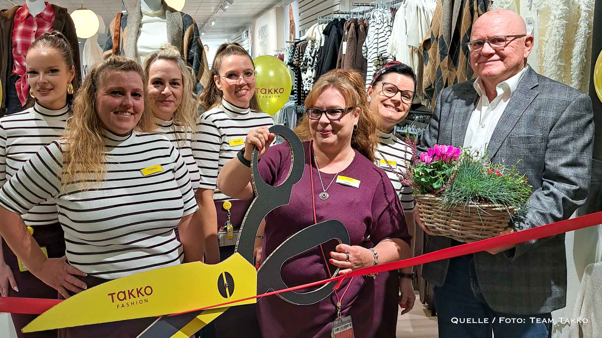 TAKKO eröffnet heute im Forum Bernau - DM folgt im Frühjahr 2026