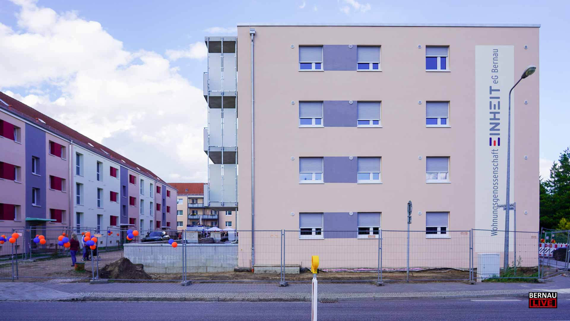 Bernau: Neue Wohnungen im sozialen Wohnungsbau fertiggestellt 1 Bernau: 35 neue Wohnungen im sozialen Wohnungsbau fertiggestellt