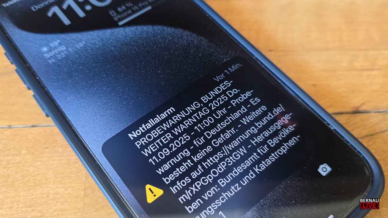 Bundesweiter Warntag - Sirenen und Handybenachrichtigungen am 11.9.2025 4 Bernau LIVE - Dein Stadtmagazin für Bernau bei Berlin