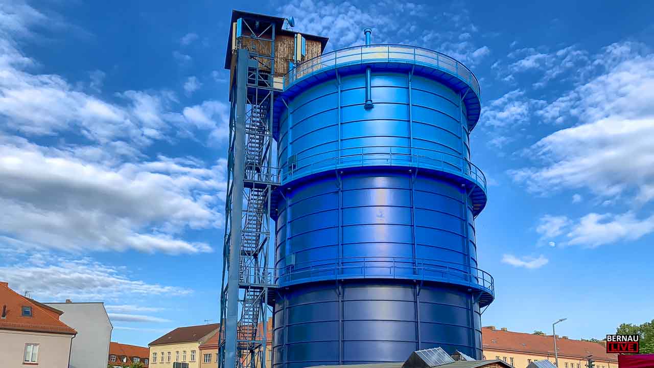 Tag des offenen Denkmals: Rauf auf den Gaskessel Bernau und weitere Angebote