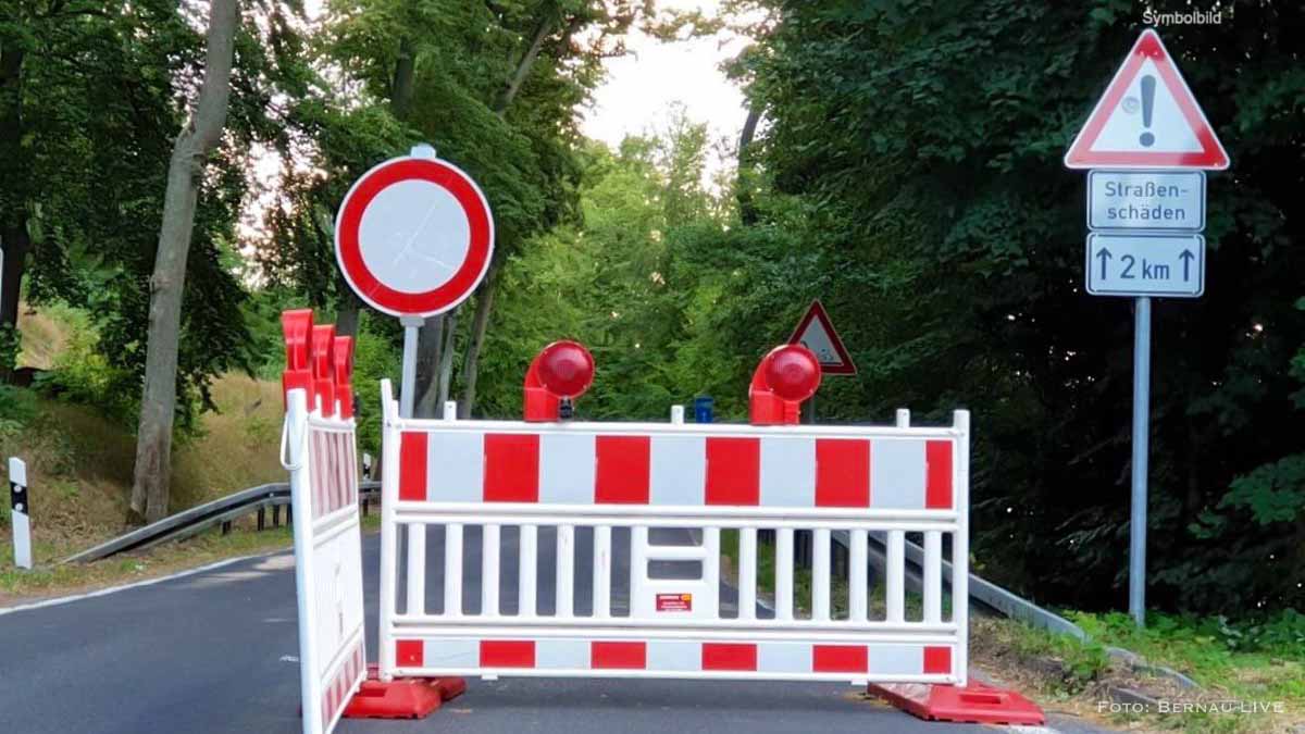 Havarie auf L 23: Vollsperrung zwischen Golzow und A11-Anschlussstelle Chorin 3 Havarie auf L 23: Vollsperrung zwischen Golzow und A11-Anschlussstelle Chorin